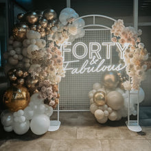 Load image into Gallery viewer, &#39;Forty &amp; Fabulous&#39; NEON sign
