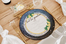 Load image into Gallery viewer, Navy Glazed Dinner Plate

