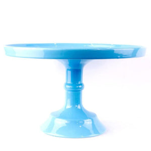 Light Blue Pedestal Ceramic Cake Stand