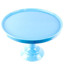 Load image into Gallery viewer, Light Blue Pedestal Ceramic Cake Stand
