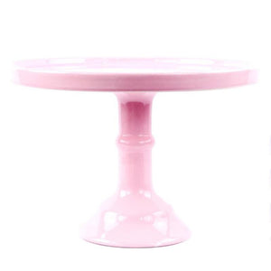 Light Pink Pedestal Ceramic Cake Stand