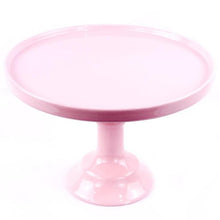 Load image into Gallery viewer, Light Pink Pedestal Ceramic Cake Stand
